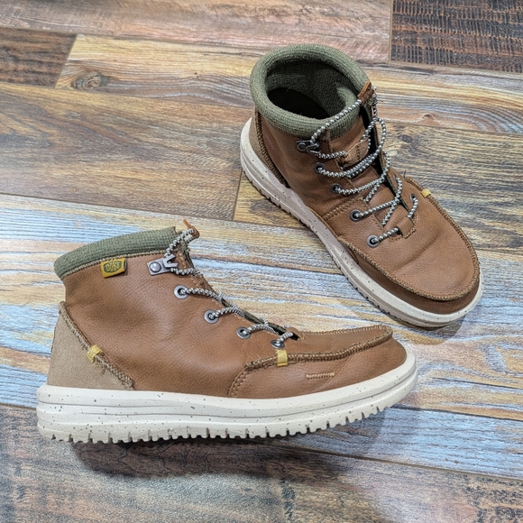 Hey Dude Other - Hey Dude Mens Bradley Cognac Boots Size 6